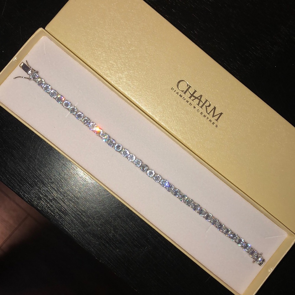 Cubic Zirconia Tennis Bracelet